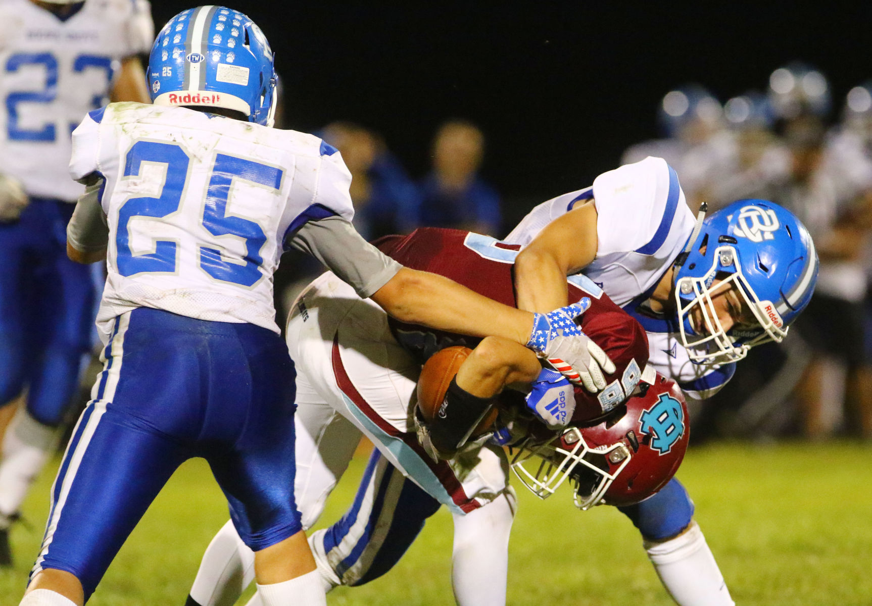 Boone Grove at Hanover Central football